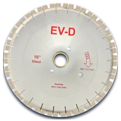 EVD Express Reinforced Bridge Saw Blade for Quartzite, Quartz & Granite