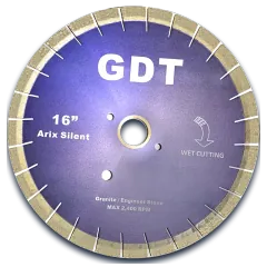 GDT Blue Bridge Saw Blade for Granite & Quartz