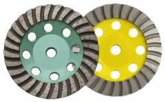 Apex Turbo Cup Wheel, 5" Medium (Yellow)