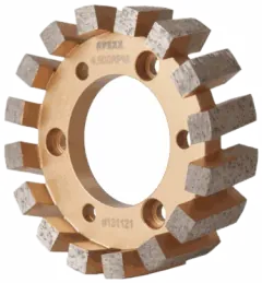 CNC Calibrating Wheel (Gold Monster) for stone